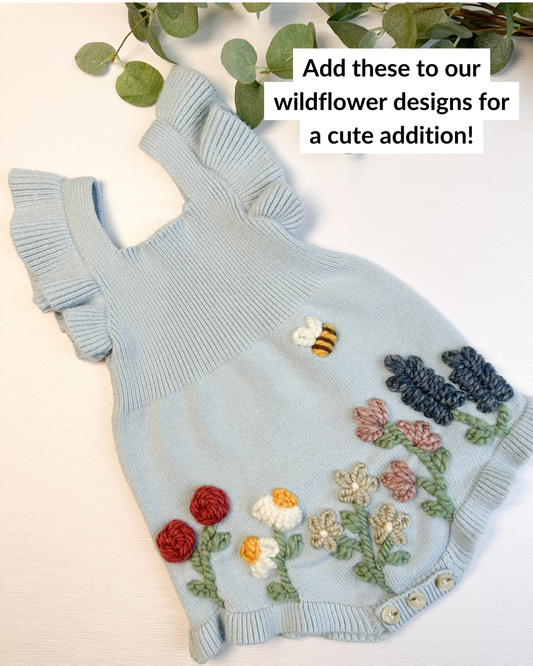 Bug Letter Embroidery DIY Kit (A-Z) & (0-9)