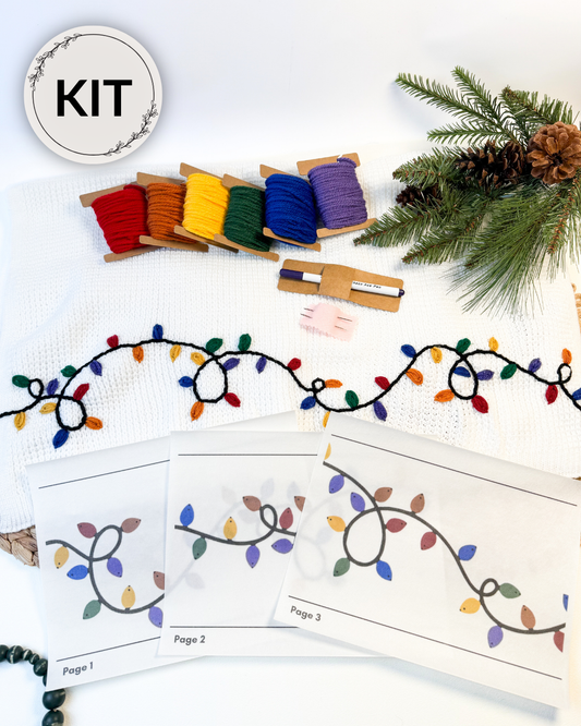 Christmas Light Blanket DIY Kit