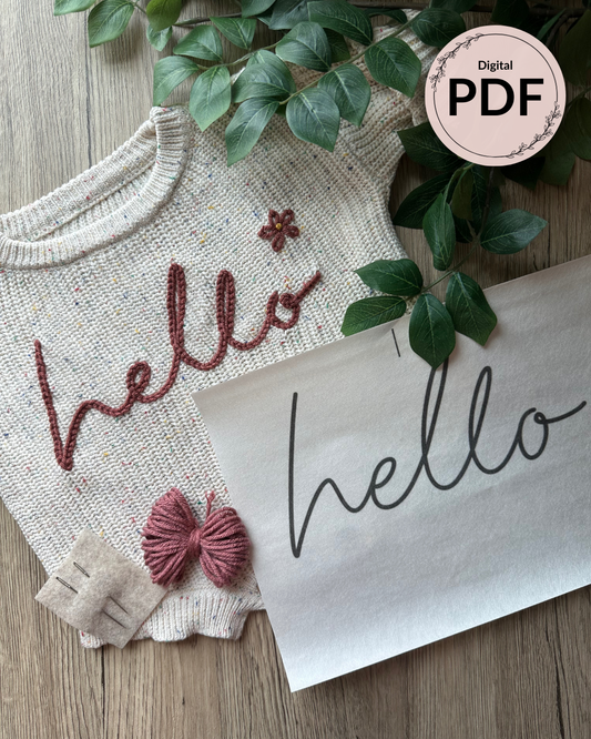 Font Patterns (Digital Download)