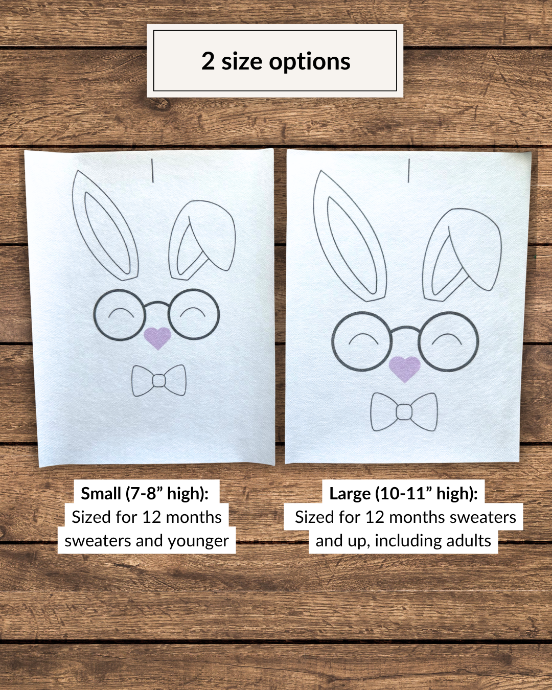 Easter Bunny Face Embroidery DIY Kit