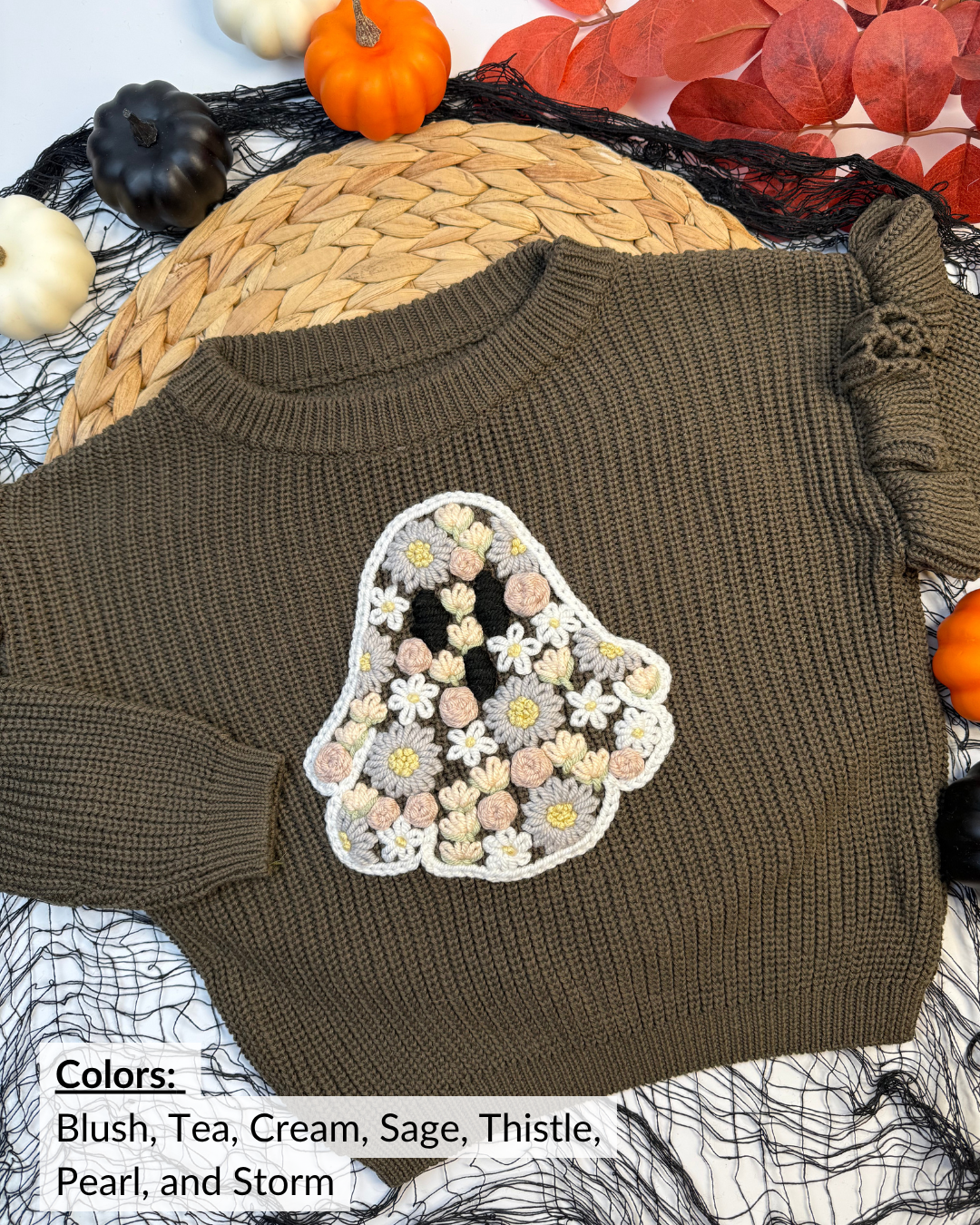 Motifs de broderie de lettres/chiffres Tournesol et Marguerite (A-Z) et (1-9) Kit de bricolage de broderie de fil