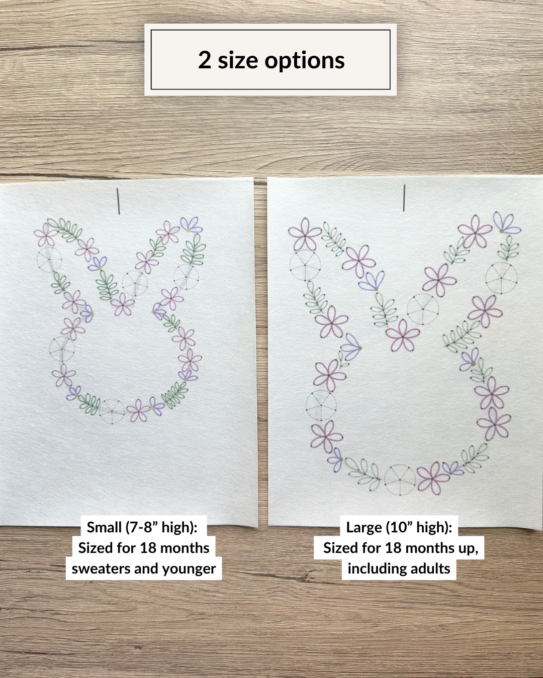 Kit DIY Lapin de Pâques Fleuri