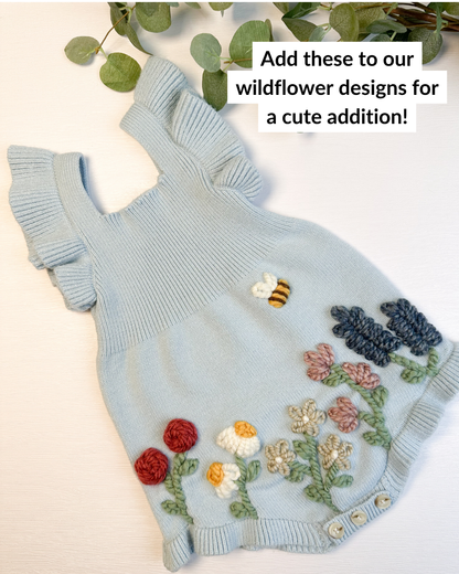 Bug Embroidery Patterns (Digital Download)