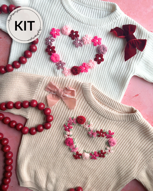 Floral Heart DIY Kit