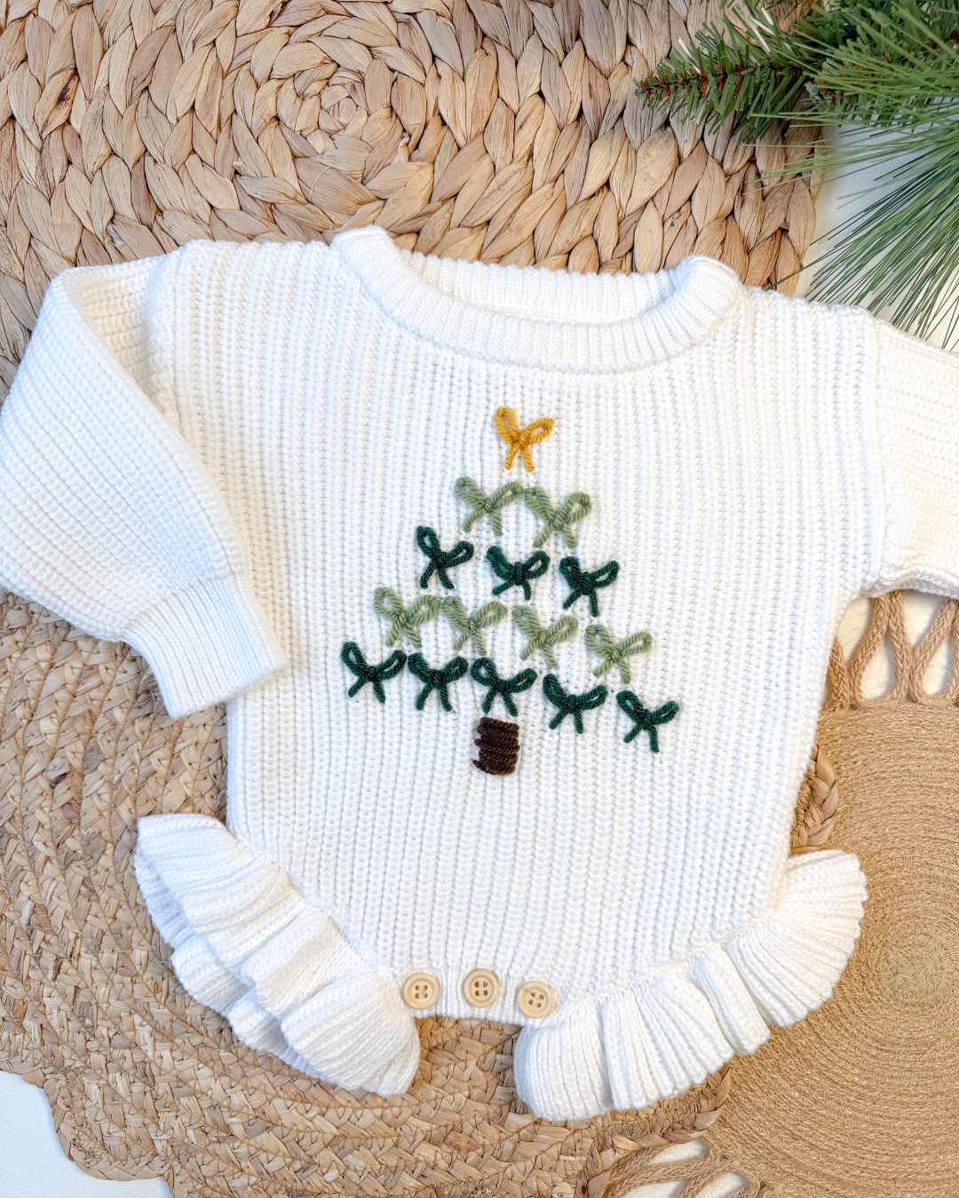 Christmas Tree Symbols Embroidery Patterns (Digital Download)