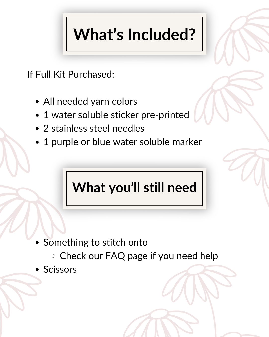 Kit de broderie DIY Citrouille d'automne