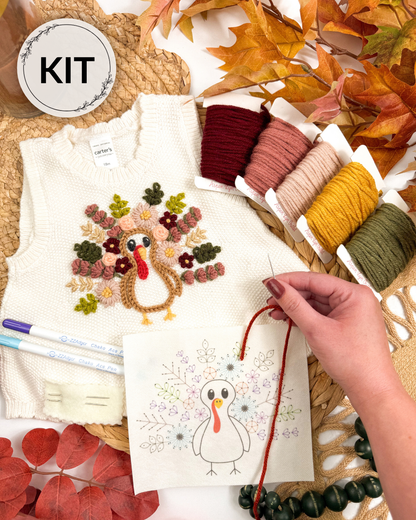 Motifs de broderie de lettres/chiffres Tournesol et Marguerite (A-Z) et (1-9) Kit de bricolage de broderie de fil