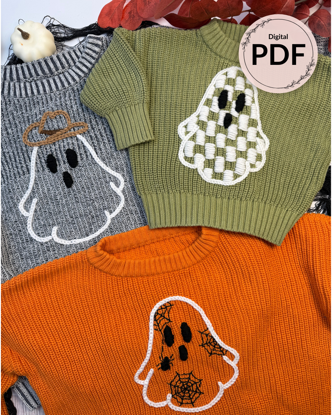 Ghost Gender Neutral Templates (Digital Download)